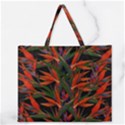Bird Of Paradise Zipper Large Tote Bag View1