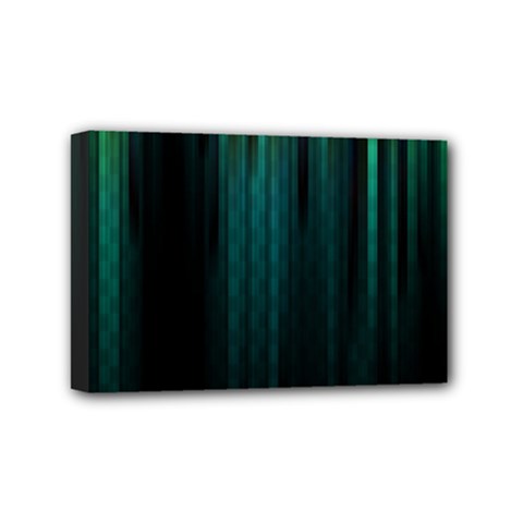 Lines Light Shadow Vertical Aurora Mini Canvas 6  X 4  by Mariart