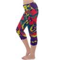 Abstract art Capri Yoga Leggings View2