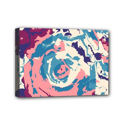 Abstract Art Mini Canvas 7  X 5  by ValentinaDesign
