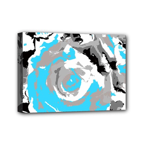 Abstract Art Mini Canvas 7  X 5  by ValentinaDesign