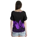 Tulips Flutter Sleeve Top View2