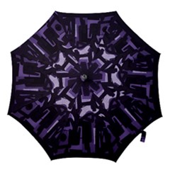 Abstract Art Hook Handle Umbrellas (large) by ValentinaDesign