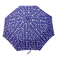 Fish Pattern Folding Umbrellas by ValentinaDesign