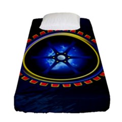 Power Core Fitted Sheet (single Size) by linceazul