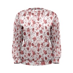 Floral Pattern Women s Sweatshirt by ValentinaDesign