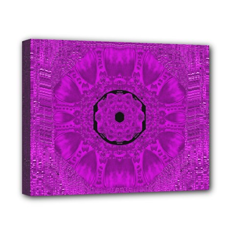 Purple Mandala Fashion Canvas 10  X 8  by pepitasart