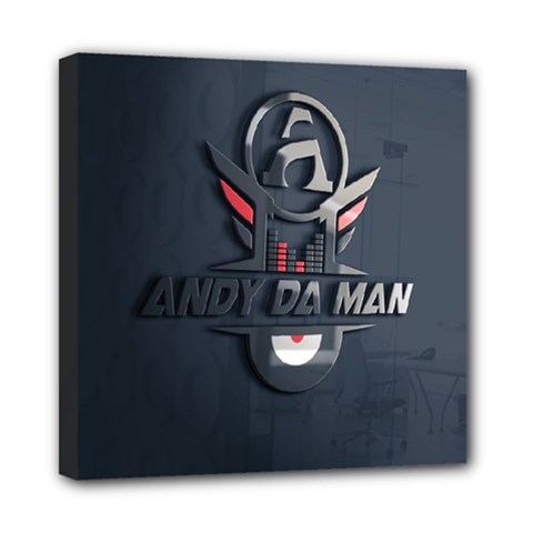 Andy Da Man 3d Dark Mini Canvas 8  X 8  by Acid909