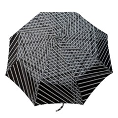 Abstract Architecture Pattern Folding Umbrellas by Nexatart