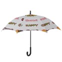 Lucky Happt Good Sign Star Hook Handle Umbrellas (Large) View3