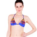 Glitchdrips Shadow Color Fire Bikini Top View1