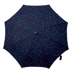 Colorful Floral Patterns Hook Handle Umbrellas (large) by berwies