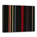 Stripes Line Black Red Canvas 20  x 16  View1