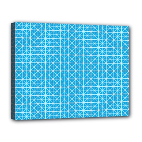 Simple Rectangular Pattern Canvas 14  X 11  by berwies