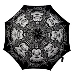 Ornate Buddha Hook Handle Umbrellas (medium) by Valentinaart
