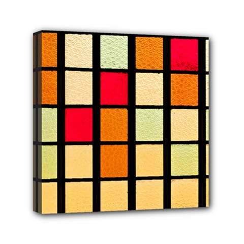 Mozaico Colors Glass Church Color Mini Canvas 6  X 6  by BangZart