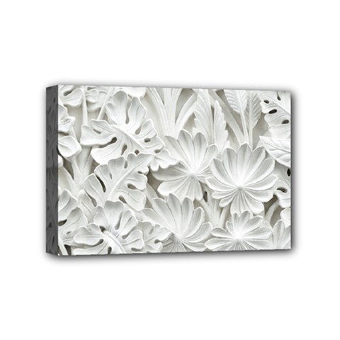 Pattern Motif Decor Mini Canvas 6  X 4  by BangZart