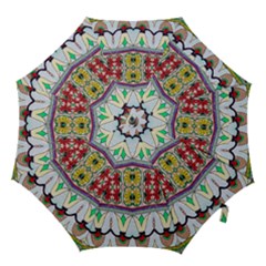 Kaleidoscope Background  Wallpaper Hook Handle Umbrellas (medium) by BangZart