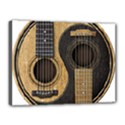 Old And Worn Acoustic Guitars Yin Yang Canvas 16  x 12  View1