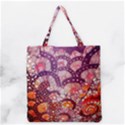 Colorful Art Traditional Batik Pattern Grocery Tote Bag View2