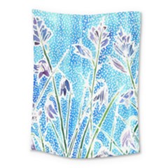 Art Batik Flowers Pattern Medium Tapestry by BangZart