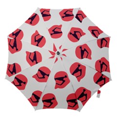 Stormtroper Pattern  Hook Handle Umbrellas (small) by paulaoliveiradesign