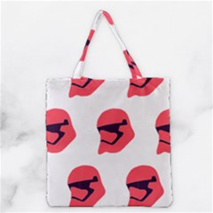 Stormtroper Pattern  Grocery Tote Bag by paulaoliveiradesign