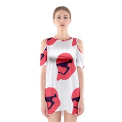 Stormtroper Pattern  Shoulder Cutout One Piece by paulaoliveiradesign