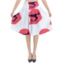 Stormtroper Pattern  Flared Midi Skirt View1