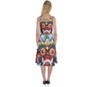 Wood Sculpture Bali Logo Midi Sleeveless Dress View2