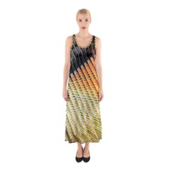 Technology Circuit Sleeveless Maxi Dress by BangZart