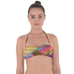 Technology Circuit Pentium Die Halter Bandeau Bikini Top by BangZart