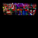 Technology Circuit Board Layout Pattern Flap Messenger Bag (L)  View1