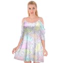 Cat Animal Pet Pattern Cutout Spaghetti Strap Chiffon Dress View1