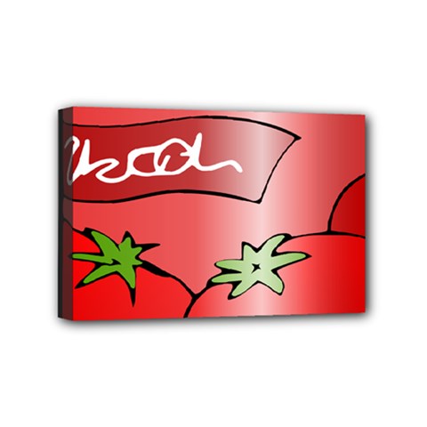 Beverage Can Drink Juice Tomato Mini Canvas 6  X 4  by Nexatart