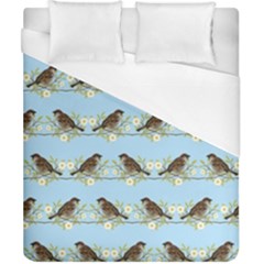 Sparrows Duvet Cover (california King Size) by SuperPatterns