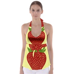 Nature Deserts Objects Isolated Babydoll Tankini Top by Nexatart