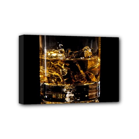 Drink Good Whiskey Mini Canvas 6  X 4  by BangZart