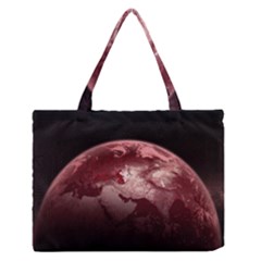 Planet Fantasy Art Medium Zipper Tote Bag by BangZart