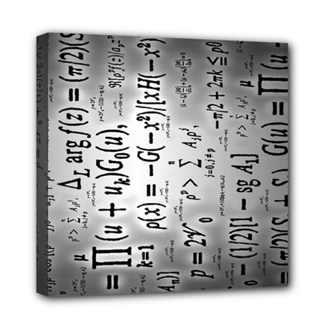Science Formulas Mini Canvas 8  X 8  by BangZart