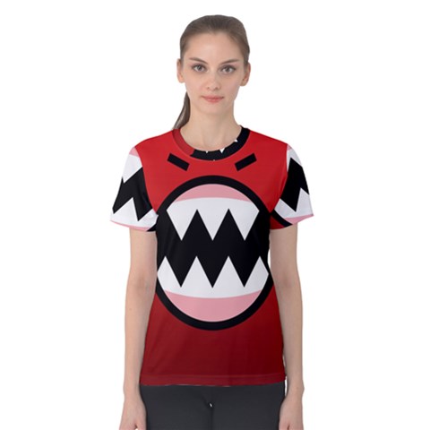 Funny Angry Women s Cotton Tee by BangZart