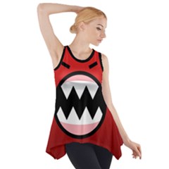Funny Angry Side Drop Tank Tunic by BangZart