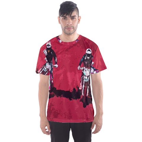 Motorsport  Men s Sports Mesh Tee by Valentinaart