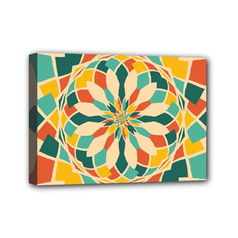 Summer Festival Mini Canvas 7  X 5  by linceazul