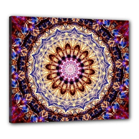 Dreamy Mandala Canvas 24  X 20  by designworld65