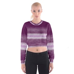 Ombre Cropped Sweatshirt by ValentinaDesign