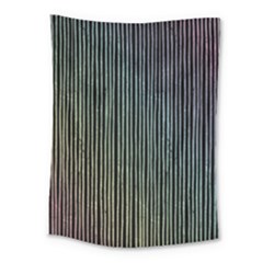 Stylish Rainbow Strips Medium Tapestry by gatterwe