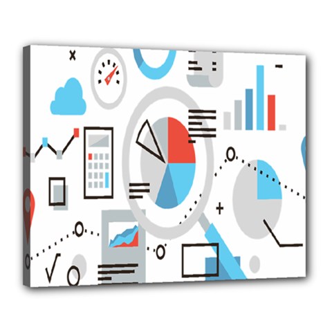 Science Mathematics Formula Canvas 20  X 16  by Mariart