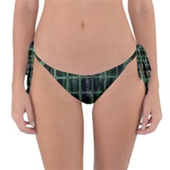 Matrix Earth Global International Reversible Bikini Bottom by Nexatart