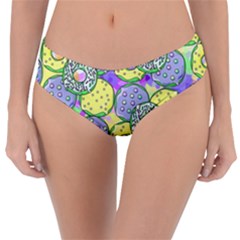 Donuts Pattern Reversible Classic Bikini Bottoms by ValentinaDesign